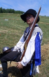 Brian Crawford with Pennsic Cannons