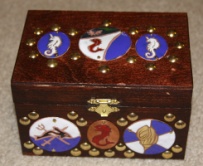 Barony of Tir-y-Don, Enamelled Coffer
